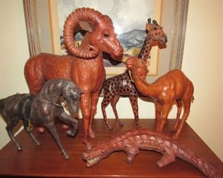Leather animals