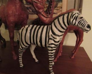 Leather zebra