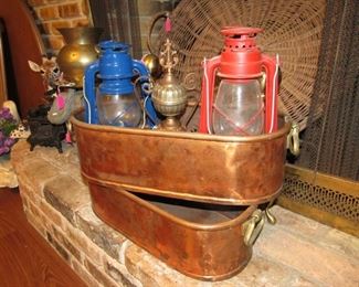 Heavy copper basins