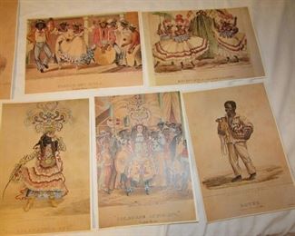 Vintage Jamaican prints