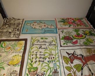 Jamaican tea cloths