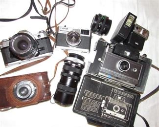 Vintage cameras