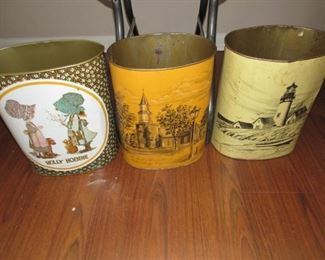 Metal waste pails