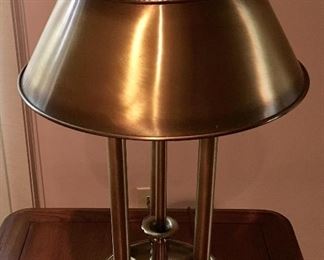 EXCELLENT BRASS MID CENTURY MODERN LAMP.