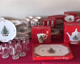 NIKKO CHRISTMAS CHINA SET