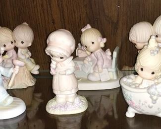 PRECIOUS MOMENTS FIGURINES.