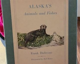 SIGNED, # 101 LIMITED ALASKA'S ANIMALS & FISHES