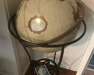Globe on stand