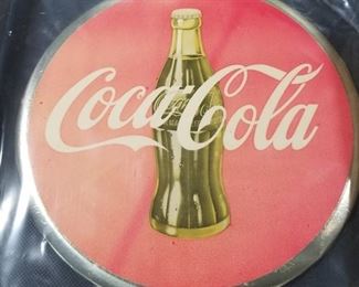 Coke Button Sign