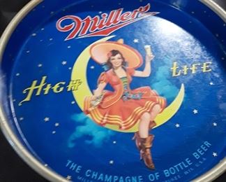 Miller's High Life Beer Tray 