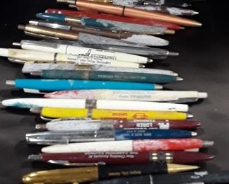 Vintage Advertising Pens 