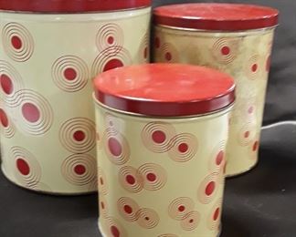 Vintage Canister Set 