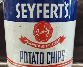 Seyfert's Potato Chip Tin 