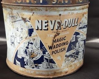 Nevr-Dull Polish Tin 