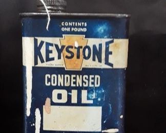 Keystone Oil Tin 