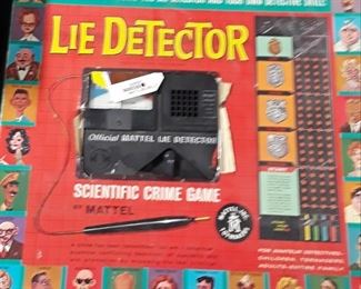 1960's Lie Dectector Game 