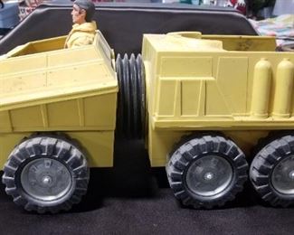 GI Joe Truck and Doll 1960's 