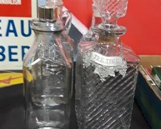 Vintage Decanters 