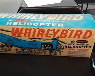 Remco Whirlybird Helicopter 