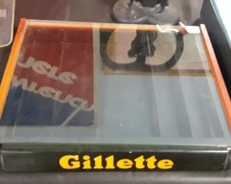 Gillette Razor Display Case 