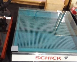 Schick Razor Display Case 