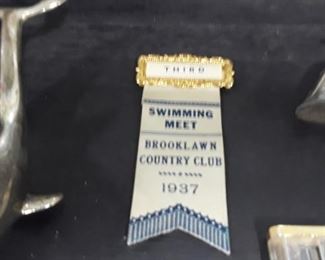 1937 Swimming Badge 