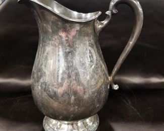 Silver Plate Pitcher 