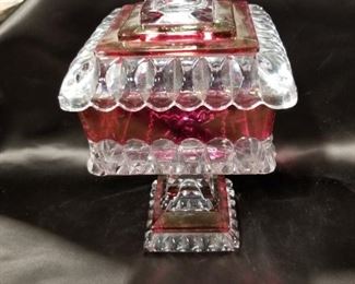 Ruby Red Flash Compote 