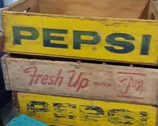 Pepsi and 7-up Trays 
