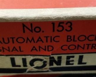 Lionel Automatic Block Signal and Control 