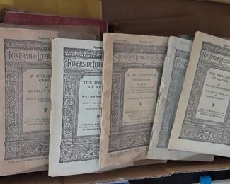 Vintage Riverside Literature Series Booklets  