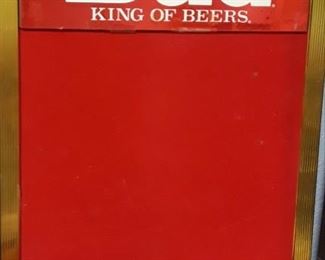 Bud King of Beer Sign 