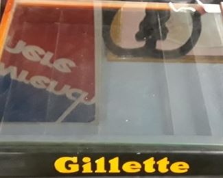 Gillette Razor Display Case 