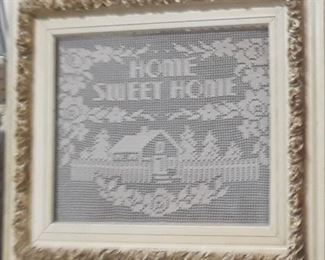 Sweet Home Framed 