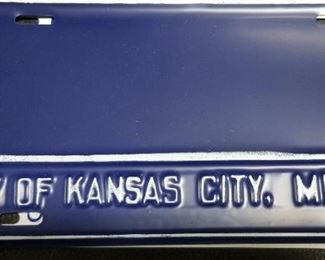 KCMO License Plate 