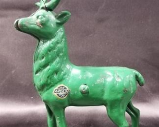 Arcade Cast Iron Deer Bank