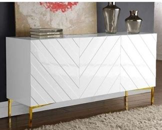 Mercury Row Malcom 64" Wide Birch Wood Sideboard