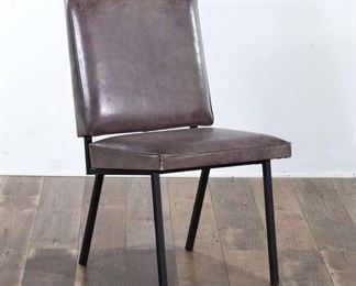 Hd Buttercup Mac Gray Leather Chair