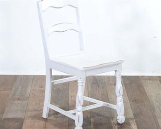 White American Colonial Dining Chair