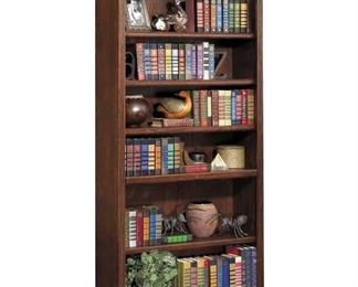 Darby Home Reynoldsville Standard Bookcase In Burnish