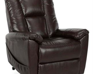 Dorel Living Ernie Power Lift Massage Recliner In Brown