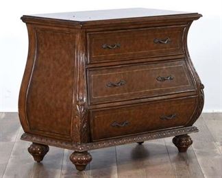 Bombe Style Chest Of Drawers