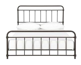 Andover Mills Queen Matheney Platform Bed In Bronze