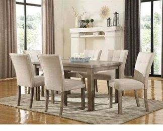 Gracie Oaks Robb 7 Piece Dining Set