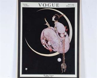 Large Print Art Nouveau Vogue 1917 Cover