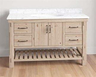 Three Posts Kordell 55" Single Bathroom Vanity Set