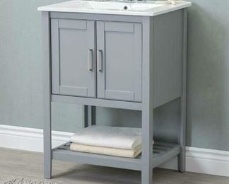 Andover Mills Reynal 24" Single Bathroom Vanity Set
