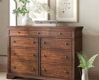 Birch Lane™ Heritage Schaffer 9 Drawer Double Dresser