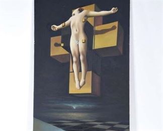 Large Salvador Dali Crucifixion