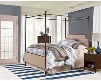 Mcarthur King Size Canopy Set Only In Bronze